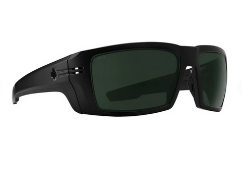 SPY REBAR- MATTE BLACK-GREY GREEN POLAR-ANSI
