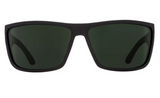 SPY ROCKY SUNGLASSES- MATTE BLACK- GREY GREEN POLAR