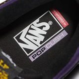 VANS HALF CAB-BLACK/PURPLE