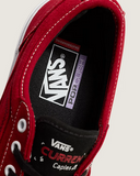 VANS CURREN-RED/WHITE