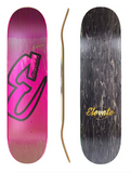 Elevate Skateboards Simplicity Logo Deck - 8.5" (Assorted Veneer Colours)