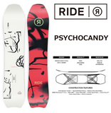 RIDE Psychocandy Snowboard 2024