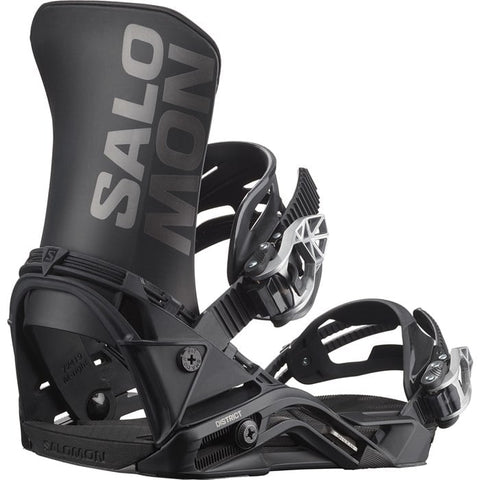 SALOMON DISTRICT BINDING BLACK 24/25