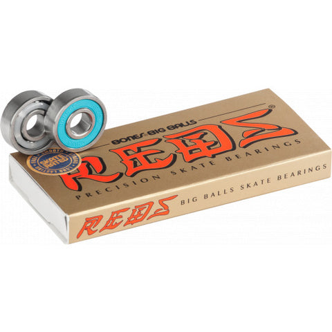 BONES® Big Balls REDS® Skateboard Bearings (8 PACK)