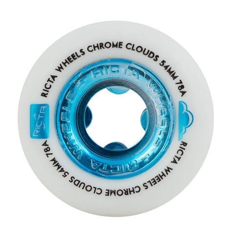 Ricta Wheels - Chrome Clouds Blue 78A 54mm