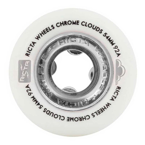 Ricta Wheels - Chrome Clouds Black 92A 54mm